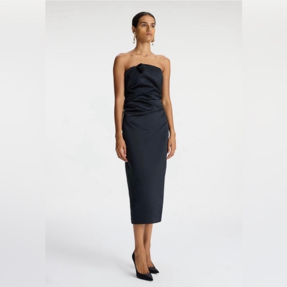 ALC black strapless dress  new with tags size 0